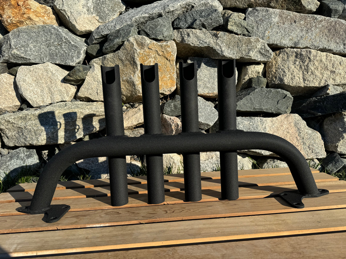 Jeep JT & JL Steel Mopar Bumper compatible Fishing Rod Rack