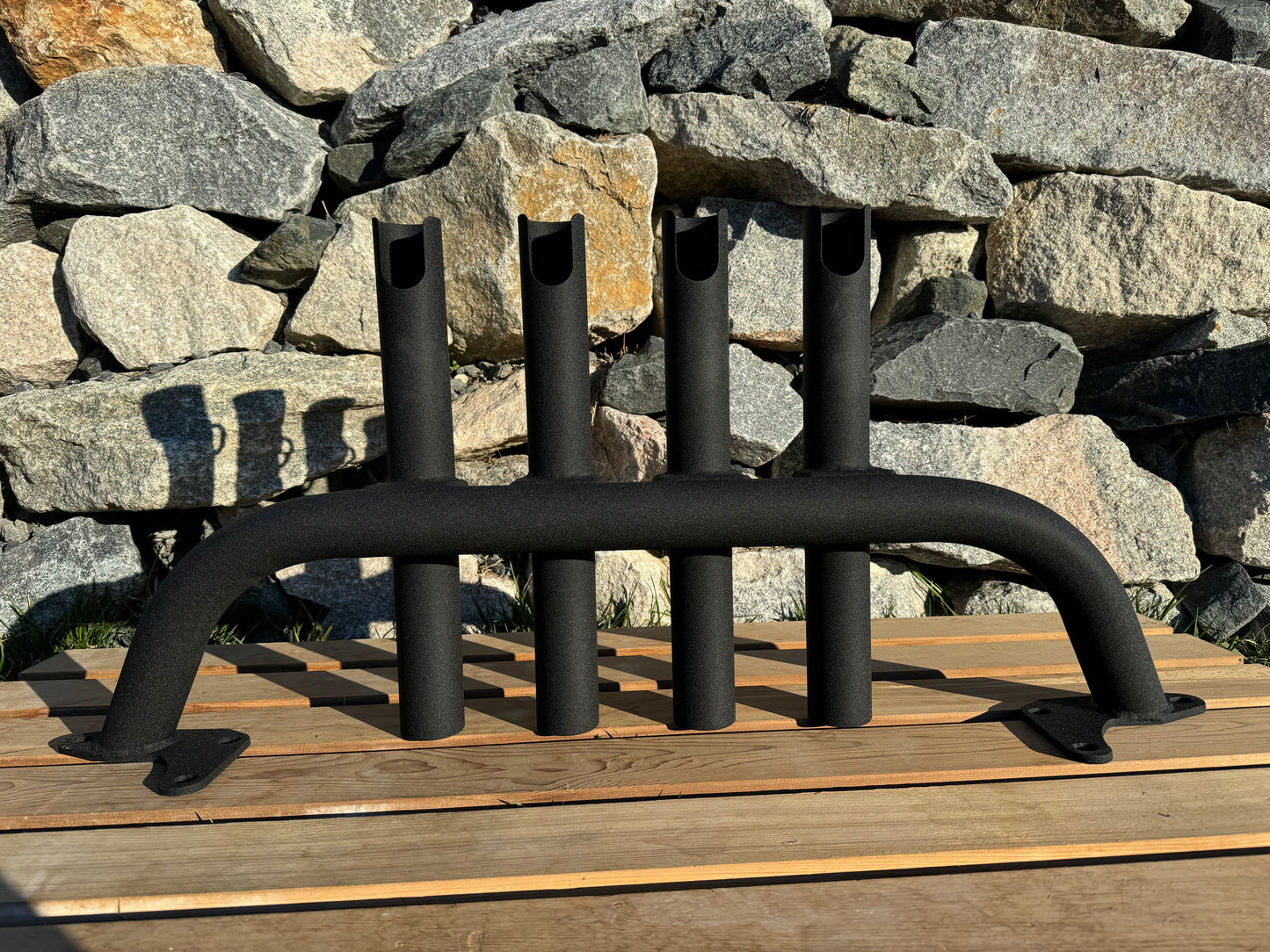 Jeep JT & JL Steel Mopar Bumper compatible Fishing Rod Rack