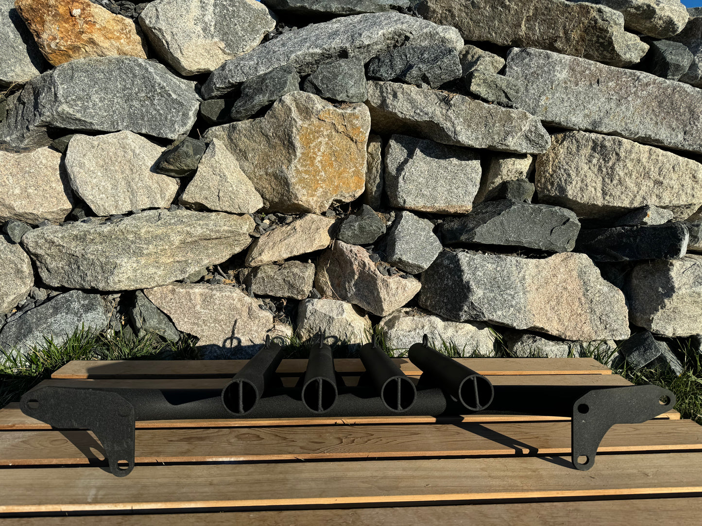Jeep JT & JL Steel Mopar Bumper compatible Fishing Rod Rack