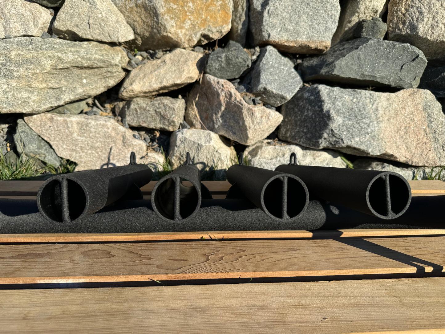Jeep JT & JL Steel Mopar Bumper compatible Fishing Rod Rack