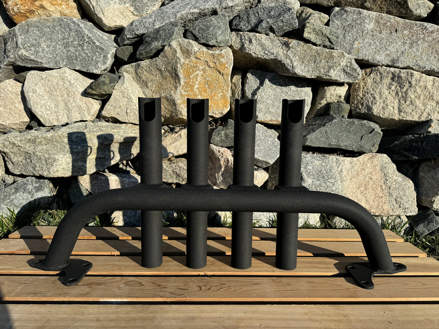 Jeep JT & JL Steel Mopar Bumper compatible Fishing Rod Rack