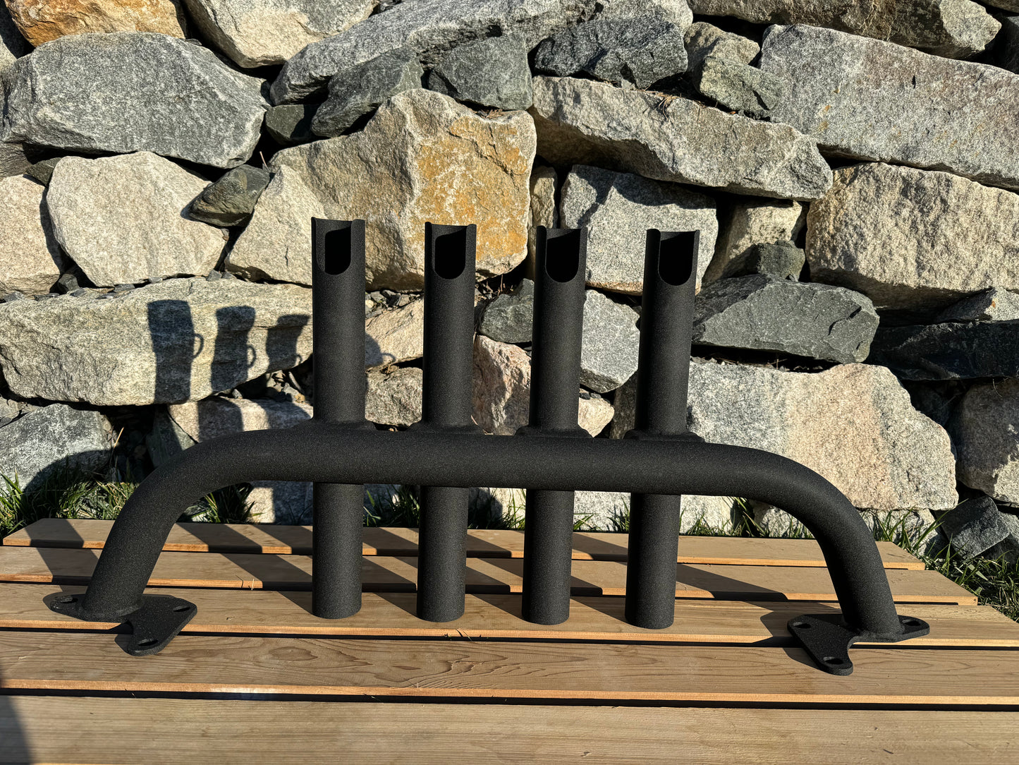 Jeep JT & JL Steel Mopar Bumper compatible Fishing Rod Rack